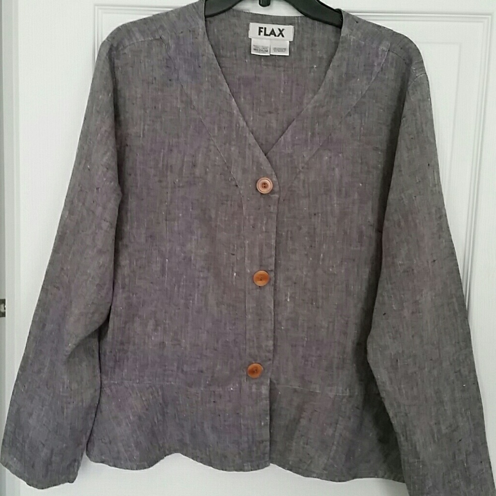 Flax Jacket 100%linen